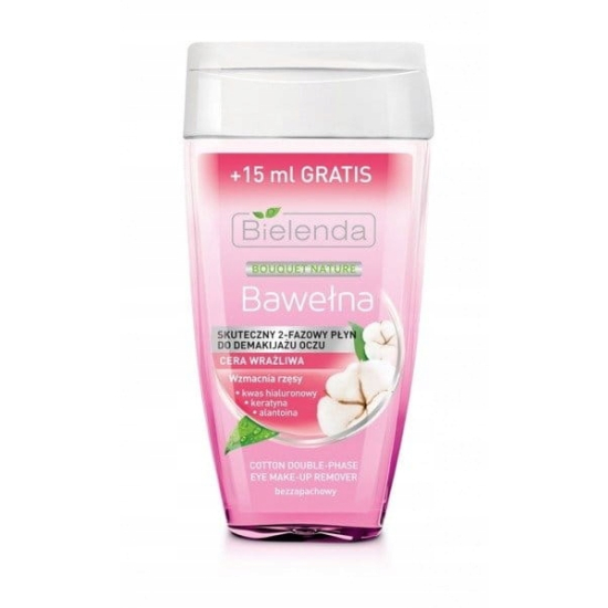 BIELENDA BAWEŁNA PŁYN 2-FAZOWY DO DEMAKIJAŻU OCZU 140ML